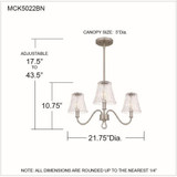 MCK5022BN | dimension