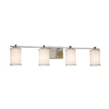 FAB-8444-10-WHTE-NCKL-LED4-2800 | 