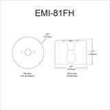 emi-81fh-agb-mb | dimension