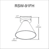 rsw-91fh-sc-clr | dimension