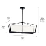52293BKLED | dimension