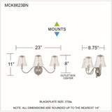 MCK8623BN | dimension
