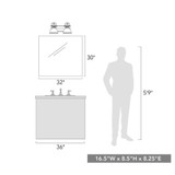 3602-BA2 PW-NVY | dimension