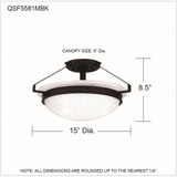 QSF5581MBK | dimension