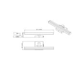 1009-18W-MGLD-LED | dimension