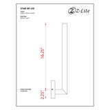 576M-BK-LED | dimension