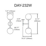 day-232w-agb | dimension