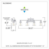 NLC8604C | dimension