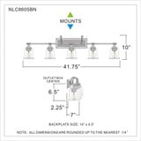 NLC8605BN | dimension