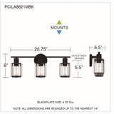 PCILA8621MBK | dimension
