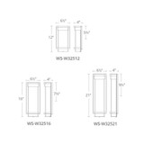 WS-W32516-BZ | dimension