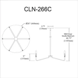 CLN-266C-AGB | dimension