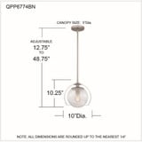 QPP6774BN | dimension