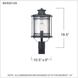 BKR9010K | dimension