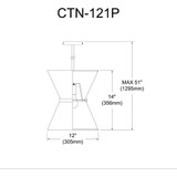 CTN-121P-AGB-692 | dimension