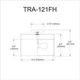 tra-121fh-bk-wh | dimension
