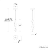 PD-42416-BK | dimension