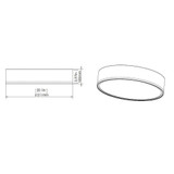 1018F20-MB-MGLD-LED | dimension