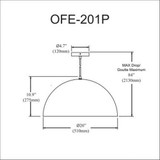 OFE-201P-MB | dimension