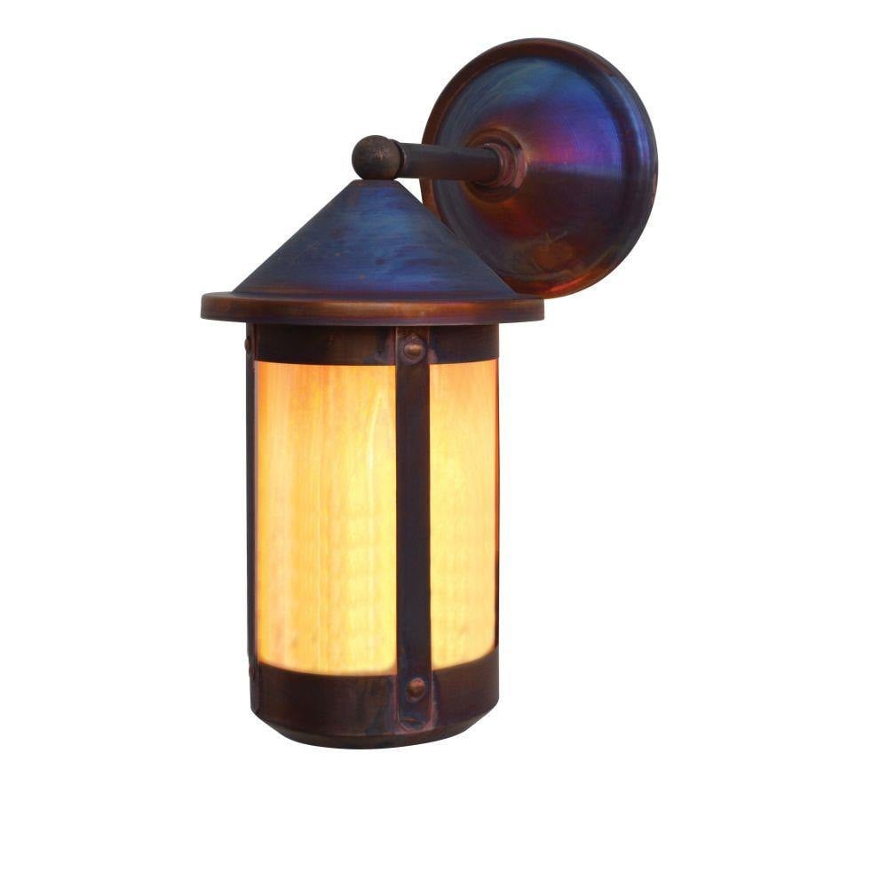 Berkeley 1 Light Wet Wall Mount 14.75 X 7 Inch Wide by Arroyo Craftsman - BB-7W