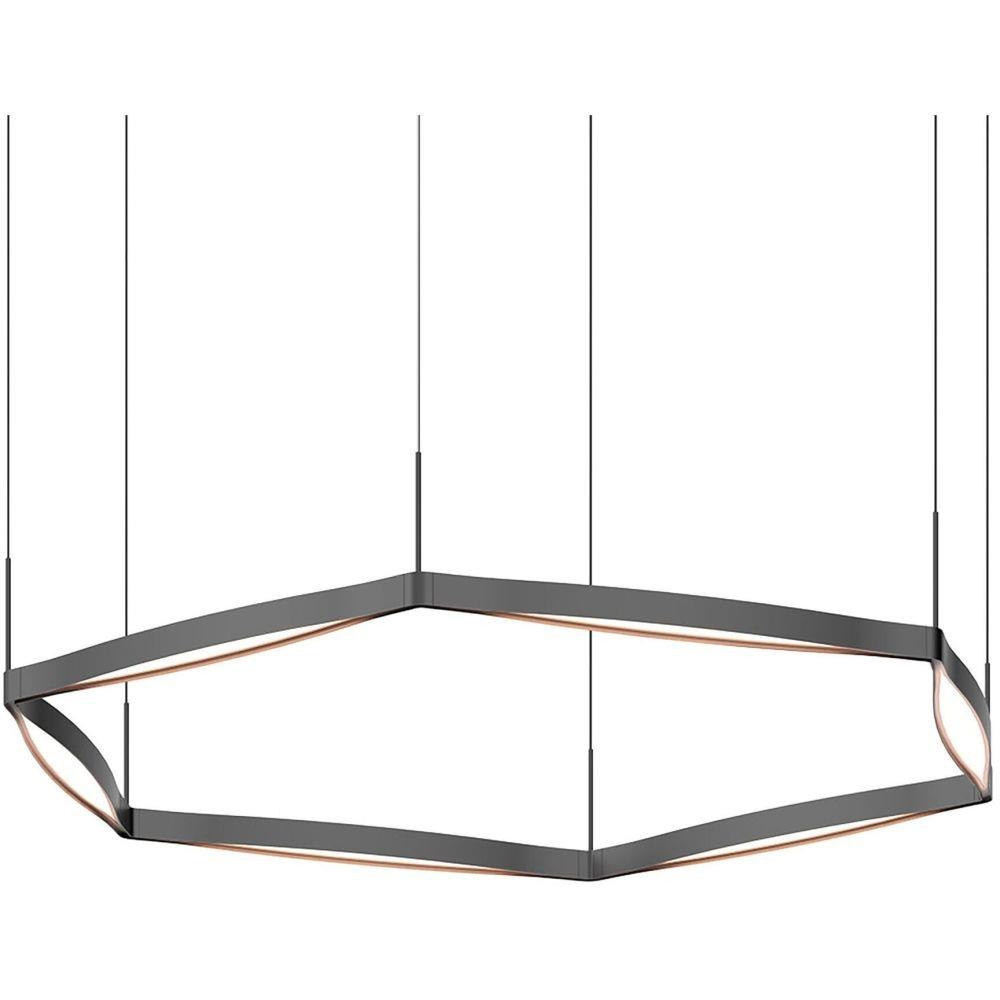 Pibu Path 72W 6 LED Pendant 7.5 Inch Tall and 54 Inch Wide - 181-BEL-1395762