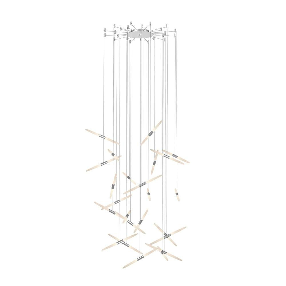 Cepru Drive 2640W 24 LED Swag Chandelier 3.25 Inch X 48.5 Inch - 181-BEL-1367539