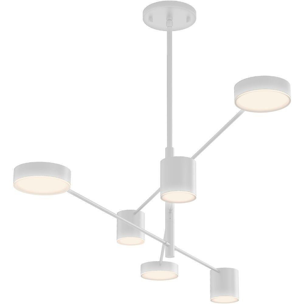Gaeprae Drive 6 LED Pendant 10 Inch Tall and 45 Inch Wide - 181-BEL-1277963