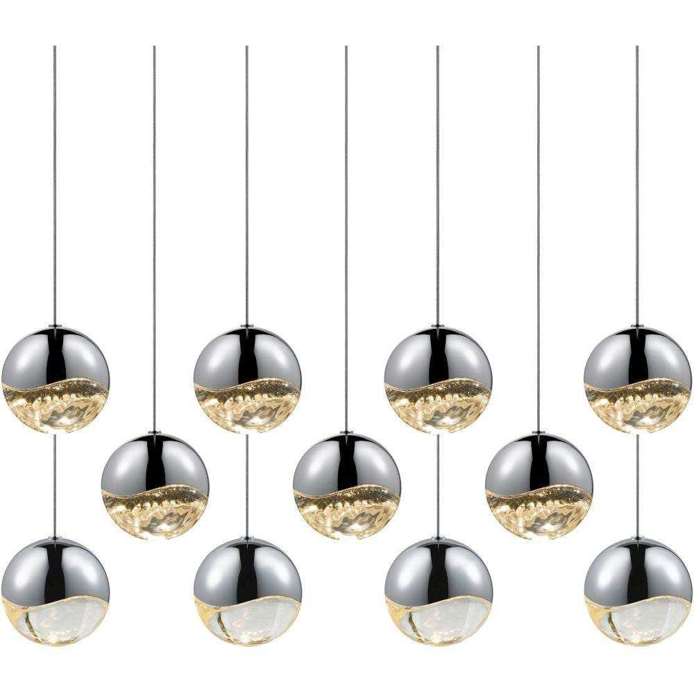 Jeasat Circle 11 LED Large Pendant 3.75 Inch Tall and 37.5 Inch Wide - 181-BEL-492882