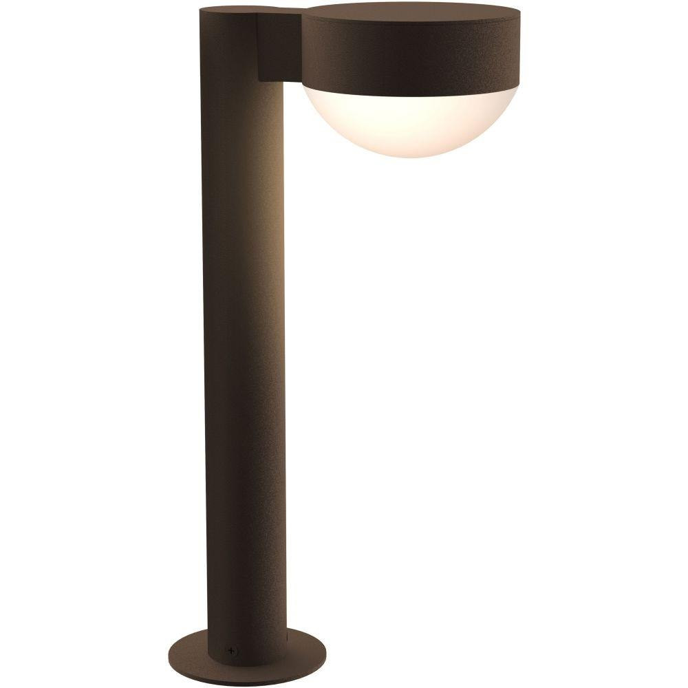 Sazei Court 1 LED Plate Cap and Dome Lens Bollard 16 Inch Tall - 181-BEL-1395837