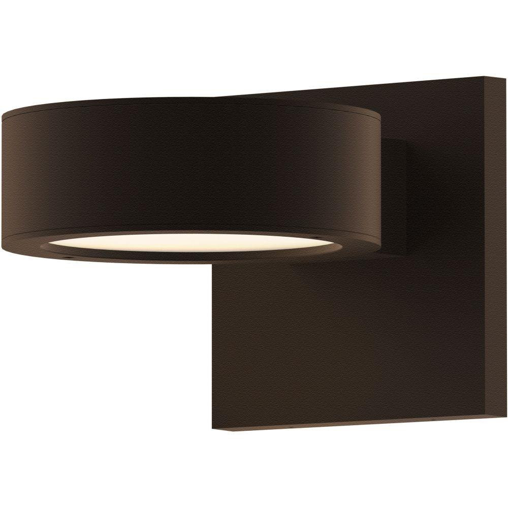 Sazei Court 2 LED Plate Lenses Wall Sconce 1.5 Inch and 5 Inch Wide - 181-BEL-1395832