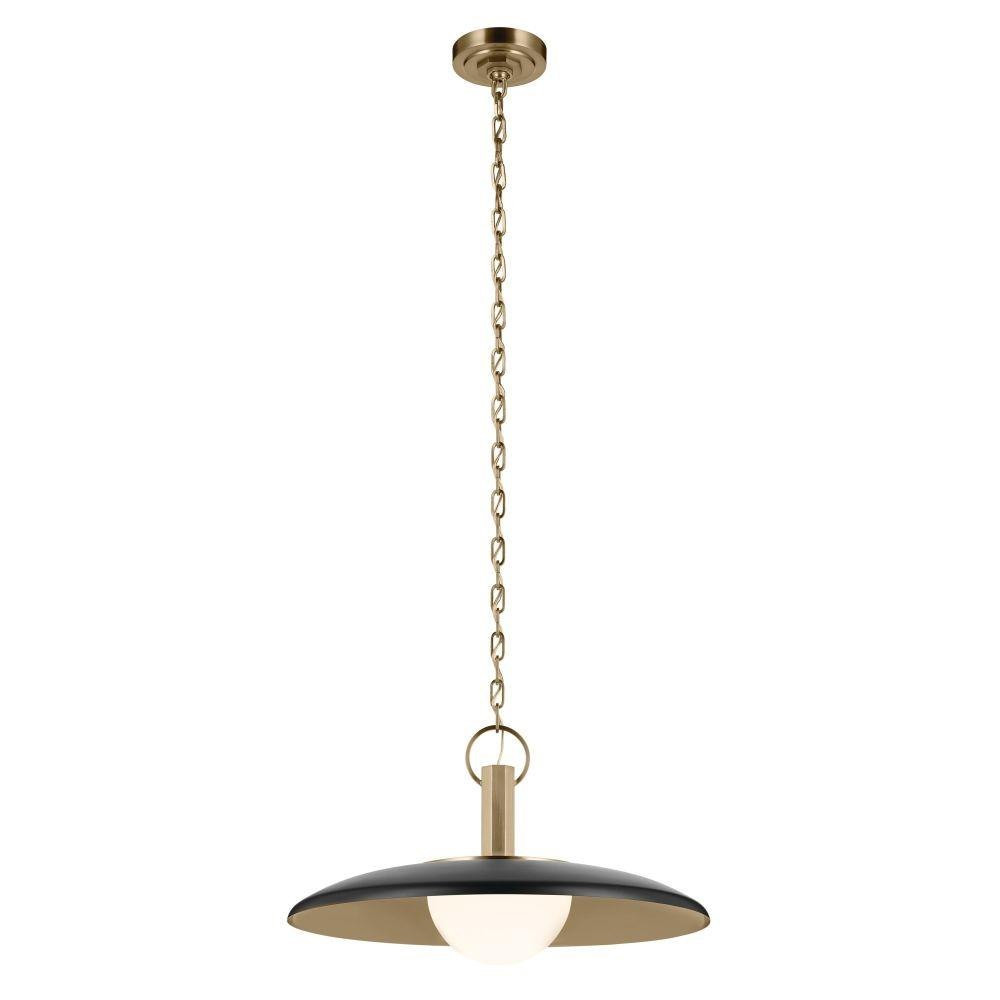Kurio 13W 1 LED Pendant 12.5 Inch Tall by Kichler - 52835
