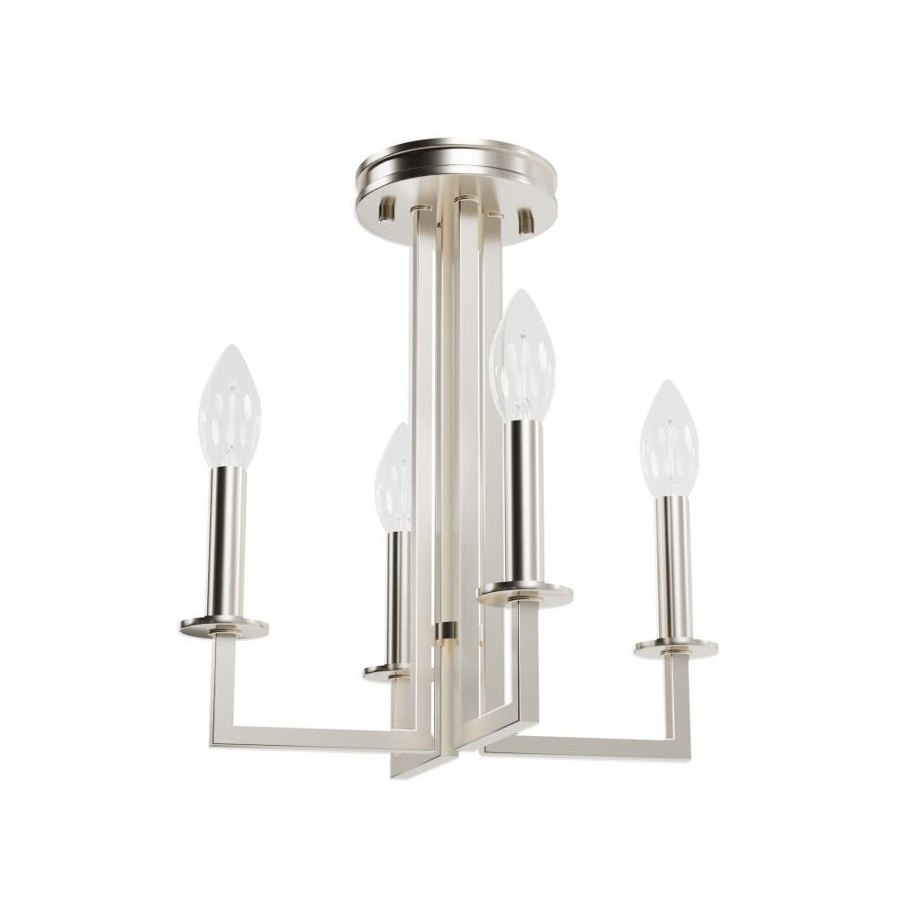 Bearden 4 Light Mini Chandelier by Hunter - 19629