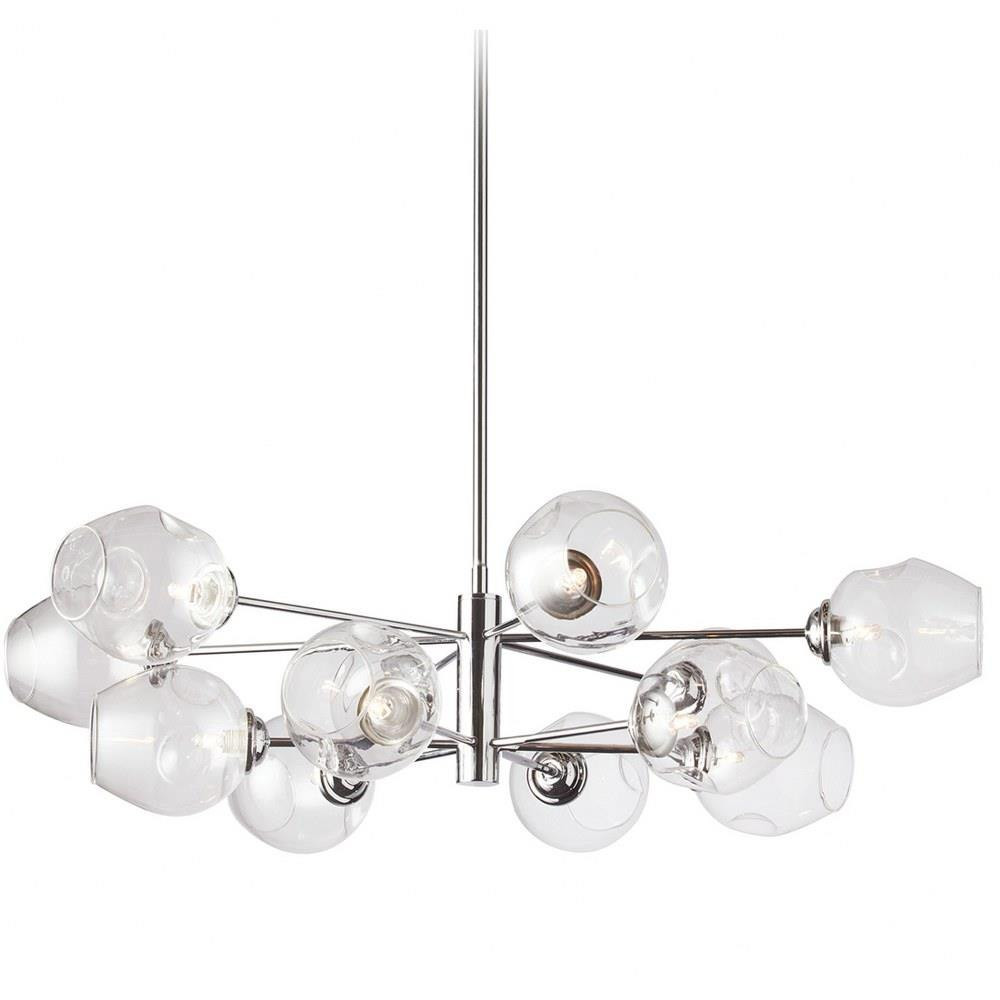 Abii 12 Light Large Round Pendant by Dainolite - ABI-3312P
