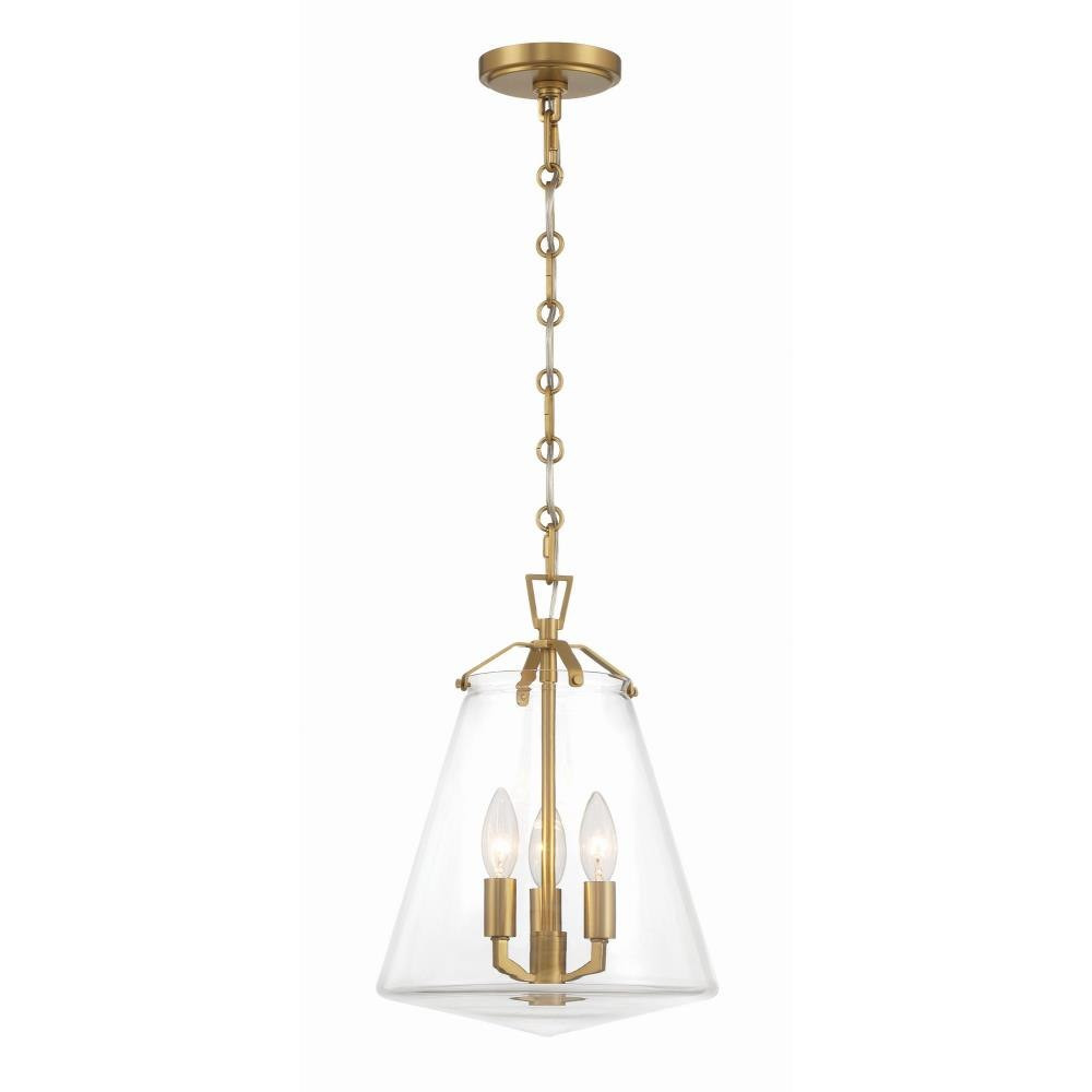 Voss 3 Light Mini Pendant by Crystorama - VSS-7004