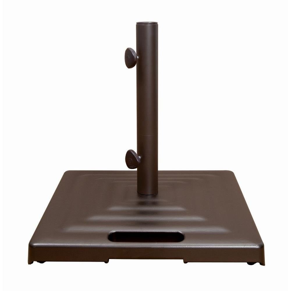 Monaco Cast Aluminum 100LB Square Wheeled Umbrella Base by Treasure Garden - BKMSQ100