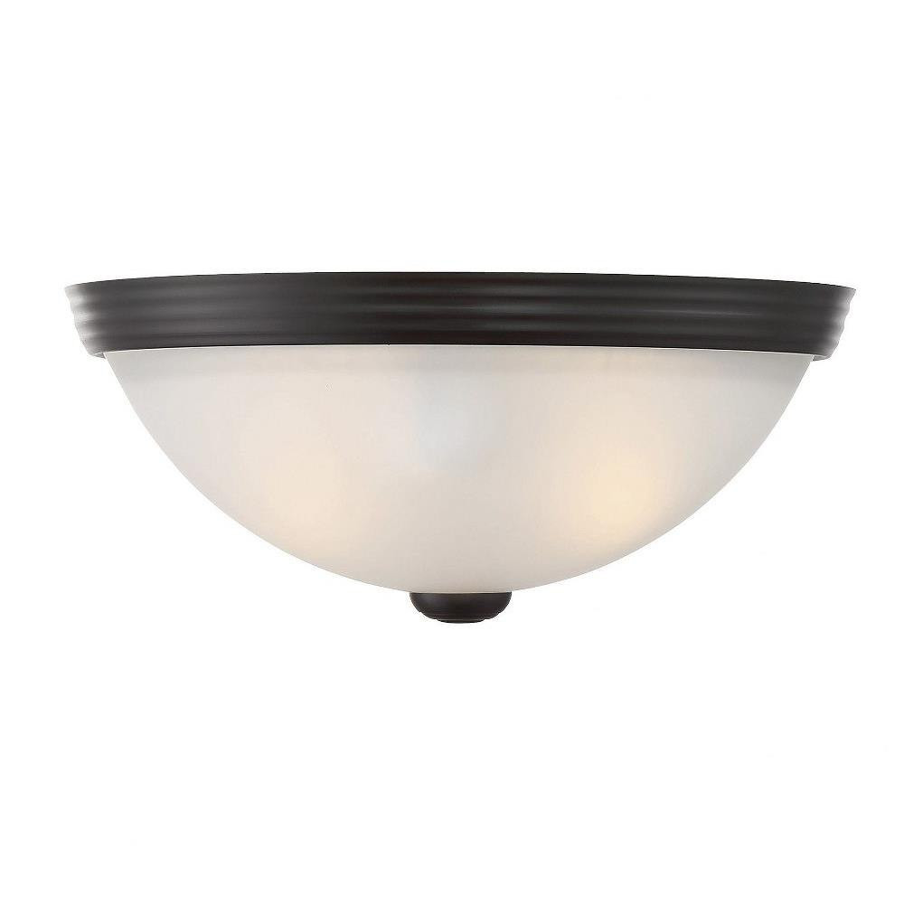 2 Light 11 Inch Wide Flush Mount by Savoy House - 6-780-11