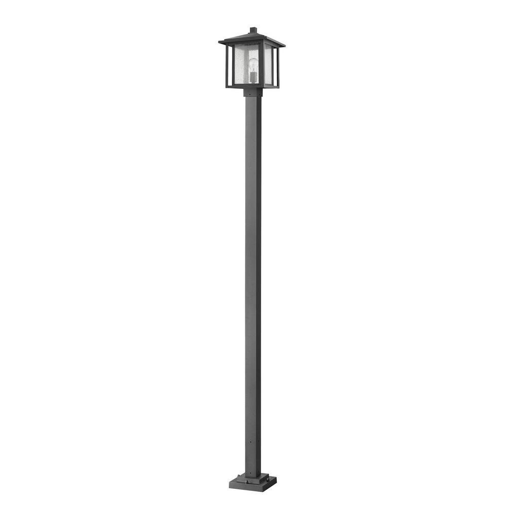 Aspen 1 Light Outdoor Post Mount Lantern 11 x 111 Inches by Z-Lite - 554PHBS