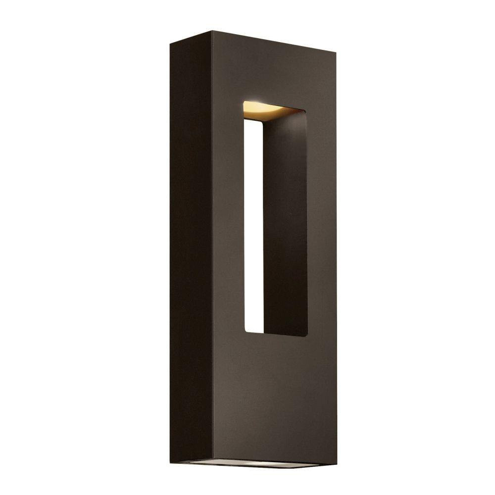 Atlantis 2 Light Modern Outdoor Wall Lantern 16 Inch Tall by Hinkley - 1648