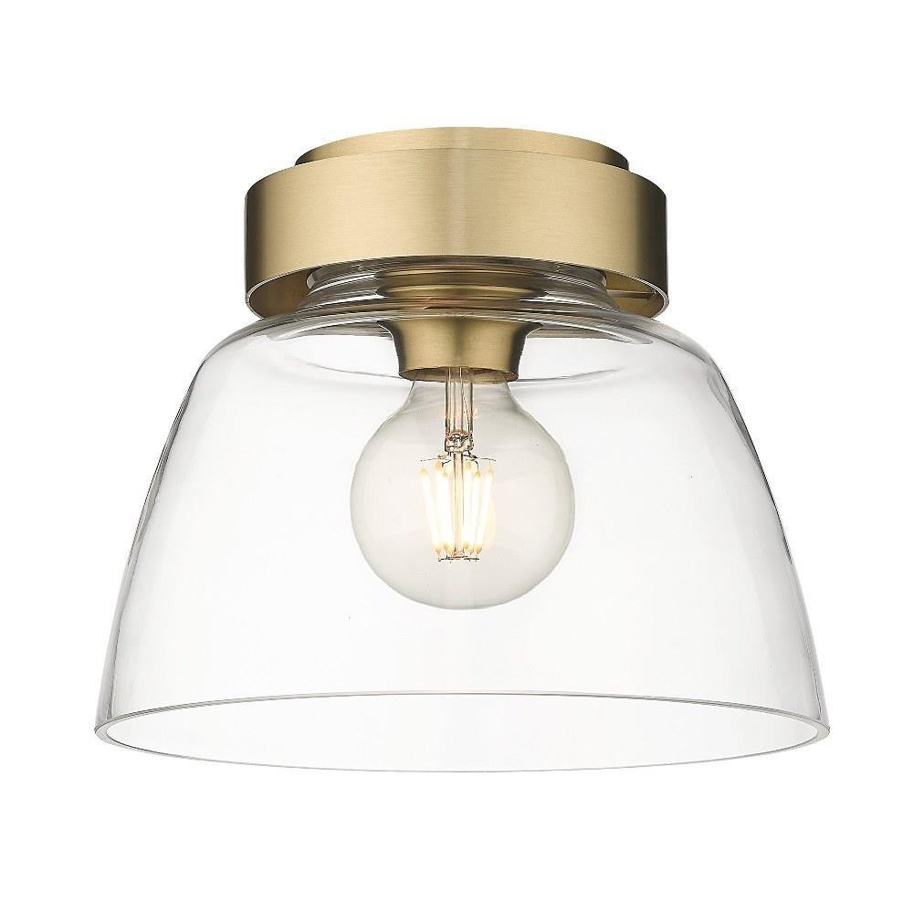 Remy 1 Light 10 Inch Wide Flush Mount by Golden - 0314-FM10