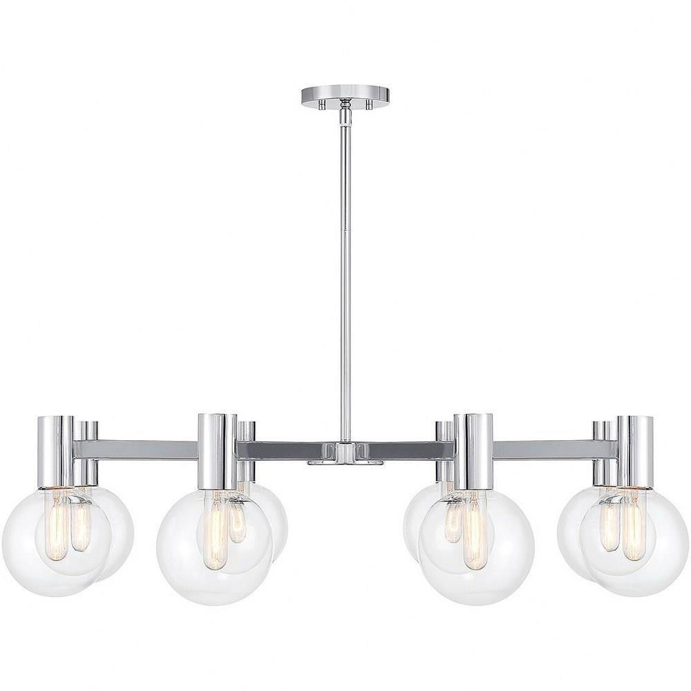 Wright 8 Light Oversized Chandelier by Savoy House - 1-3074-8