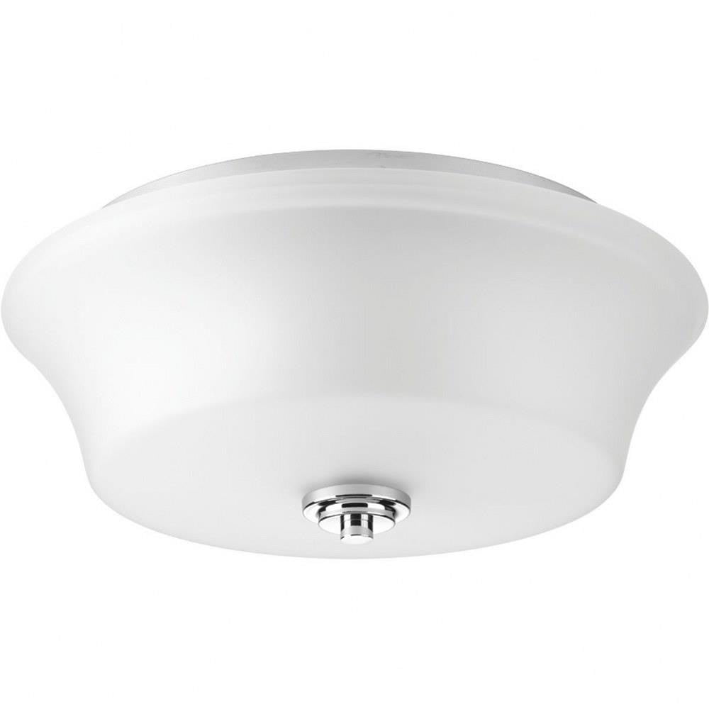 Cascadia 2 Light 14 Inch Wide Flush Mount by Progress - P3633