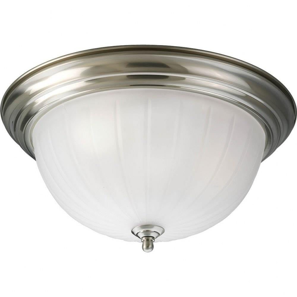 Melon 3 Light 15.25 Inch Wide Bowl Flush Mount by Progress - P3818