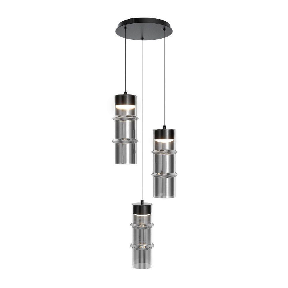 Kanister 9.1W 3 LED Pendant 11.75 Inch Tall and 4.63 Inch Wide by dweLED - PD413603R
