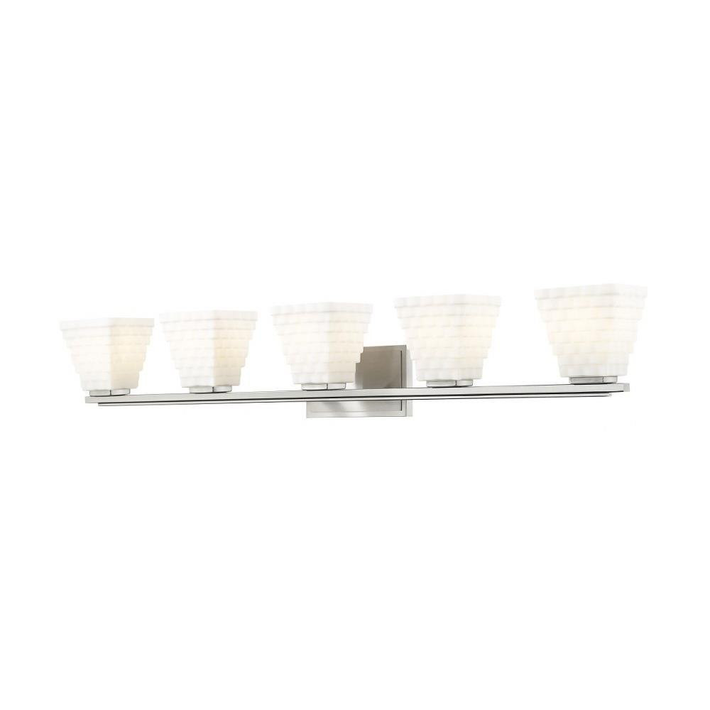 Annalise 5 Light Bath Vanity 7.25 Inch Tall and 42 Inch Length by Z-Lite - 7514-5V