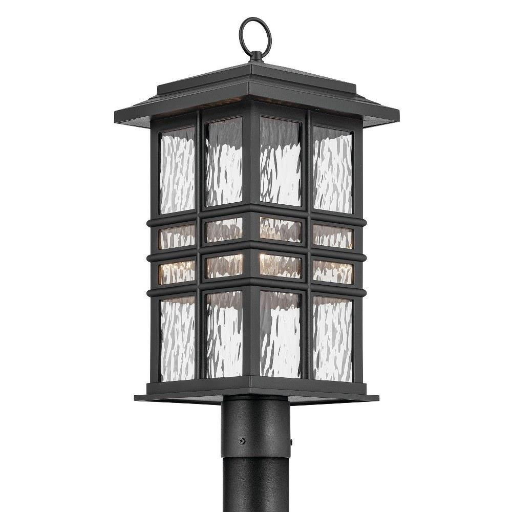 Beacon Square 1 light Outdoor Post Lantern by Kichler  - 49832