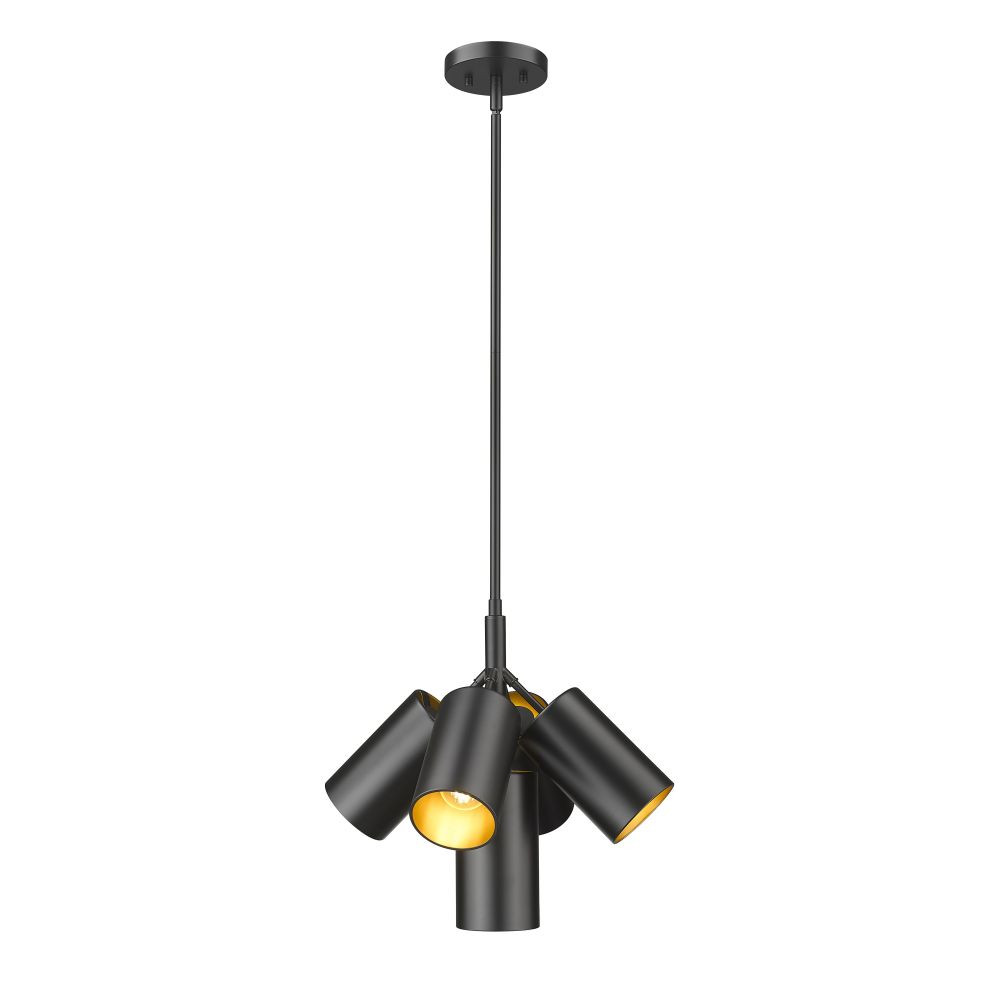 Lumina 5 Light Chandelier 15.5 Inch Tall and 17 Inch Wide by Z Lite - 7520-5