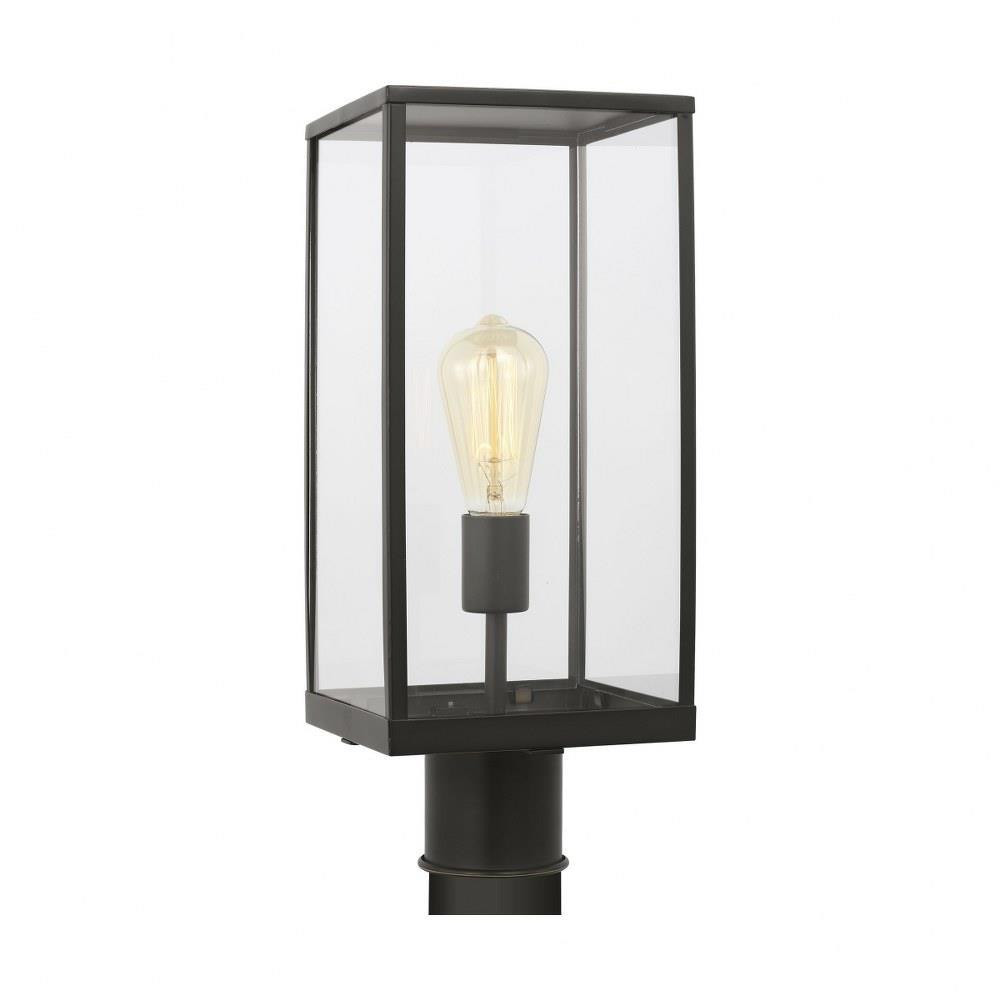 Howell 1 Light Medium Outdoor Post Lantern 17 x 7 In by VC Studio - DJO1041