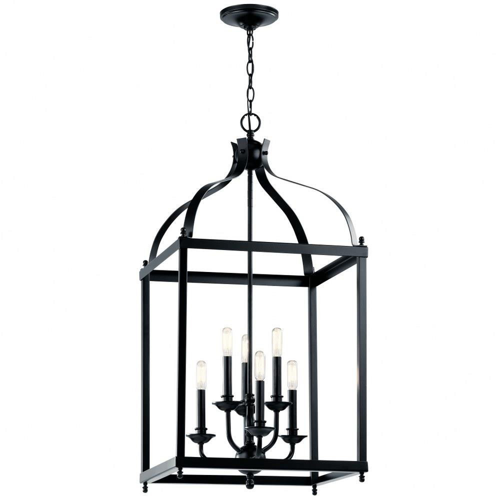 Larkin 6 Light Small Foyer Chandelier by Kichler - 42568