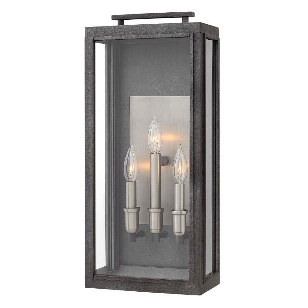 Sutcliffe 3 Light Outdoor Candle Style Wall Lantern by Hinkley - 2915