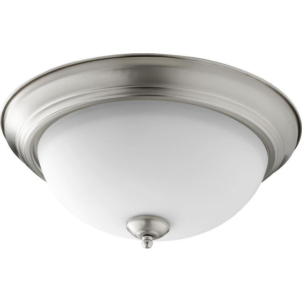 Three Light 15.5 Inch Wide Flush Mount by Quorum - 3063-15